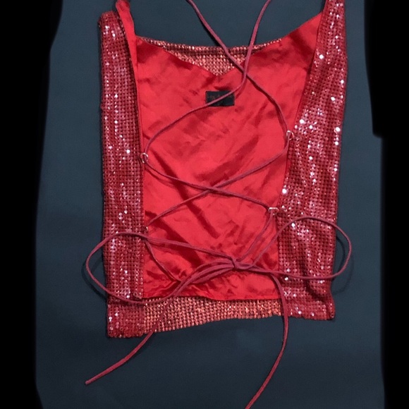 COPY - NWOT Vintage Lightweight Chain-linked Dancers Top - Picture 7 of 8